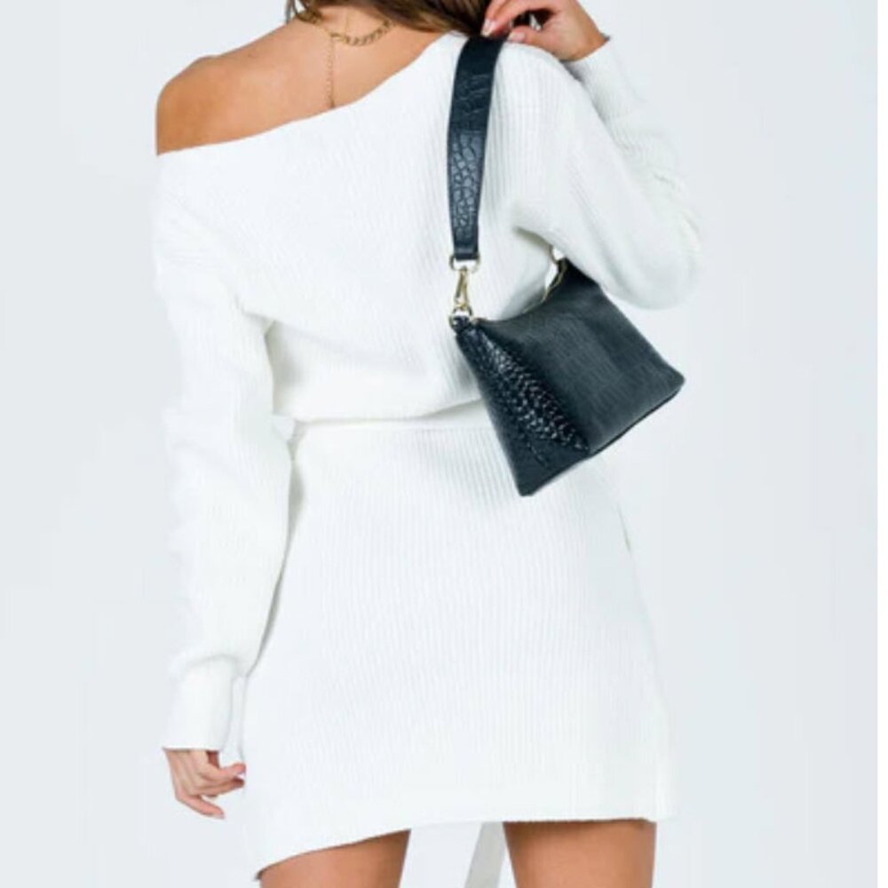 PHENIX MINI DRESS WHITE - Picture 2 of 7